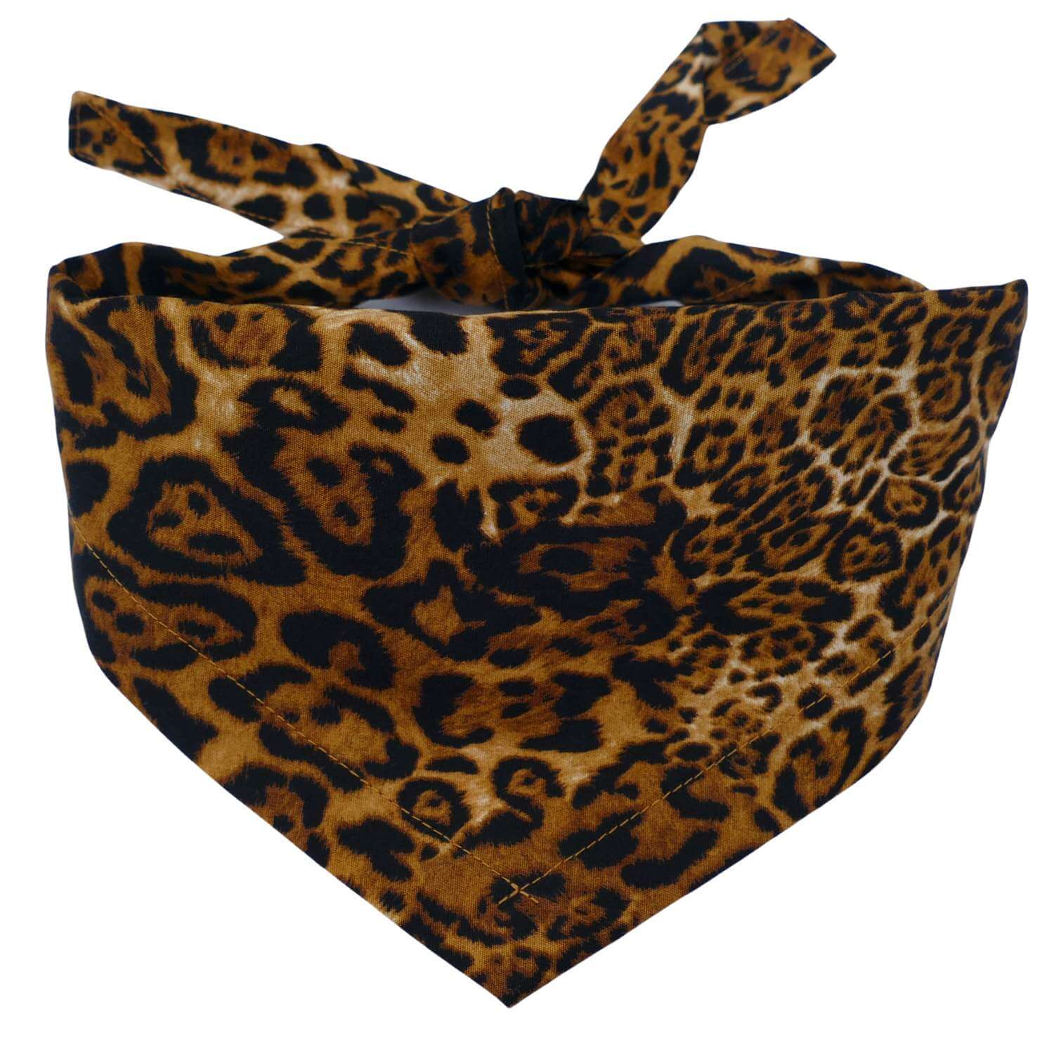 Funky Leopard Print Dog Bandana